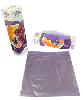 Пакет Zip-Lock цветной 24*24 см